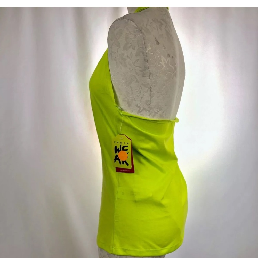 NEW SISTERHOOD HALTER TOP GREEN OPEN BACK SIZE M - Picture 3 of 5